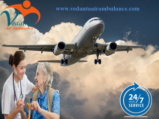 Emergency Patient Rehabilitation by Vedanta Air Ambulance Service in Raipur