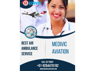 Select Air Ambulance Service in Bangalore by Medivic with High-Grade Life Saver