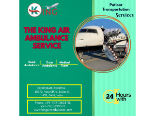 Book Air Ambulance in Varanasi by King with High-Tech Medical Equipments