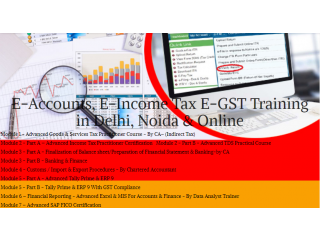 Accounting Training Course, Delhi, Dilshad Garden, SLA Learning, SAP FICO, Tally Prime / ERP 9.6, GST Classes, 100% Job in MNC, Feb 23 Offer,