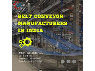 Get the Best Belt Conveyor Manufacturers in India