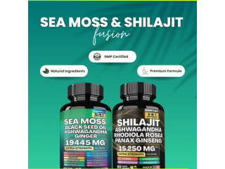 Revitalize Your Wellness: Sea Moss & Shilajit Blend - Classifieds Special!
