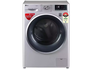 LG 8.0 Kg Fully Automatic Front Load Washing Machine with Steam & TurboWash Technology