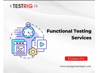 Top functional testing services company in the USA - Testrig Technologies