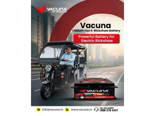 Long Life Lithium Ion Battery for E Rickshaw Use