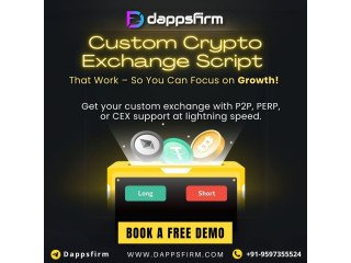 Start a Scalable Crypto Exchange – Build and Launch with Free Live Demo