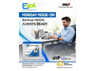 Get Reliable Inverter Batteries from Cronex Power – Leading Manufacturer in India