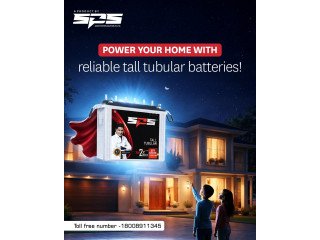 Sarex Tubular Batteries for Reliable Power Backup