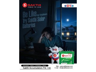Best Tubular Battery For Inverter By Sakthi Battery