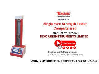 Single Yarn Strength Tester Computerised
