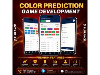 Custom Color Prediction Game Development with Advanced Features