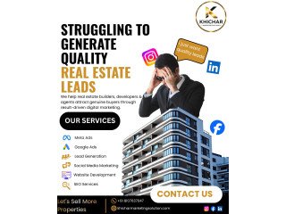 Affordable Real Estate Lead Generation Services for Builders & Brokers