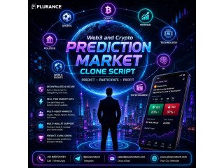 Enterprise-Ready Web3 and Crypto Prediction Market Clone Script